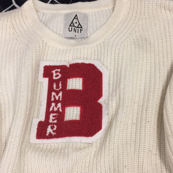 UNIF Bummer Crop Sweater - Picture 2 of 3